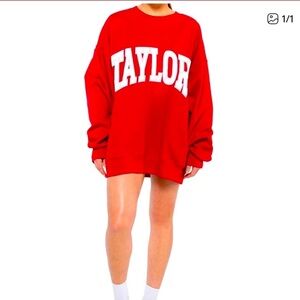 The Bar Taylor Swift Edition, red with white variety letters, NWT
